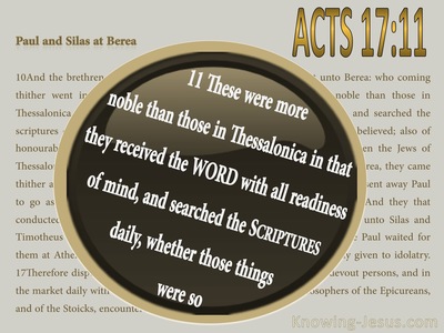 Acts 17:11